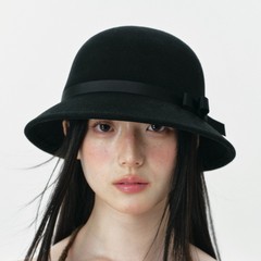 高品质专柜款2025早秋冬帽子女简约英伦盆帽圆顶渔夫盆帽女士 英