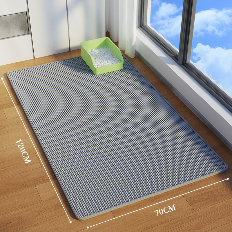 [프리미엄 그레이] 120* 70cm (여러 개의 고양이 배변 상자에 적용 가능)