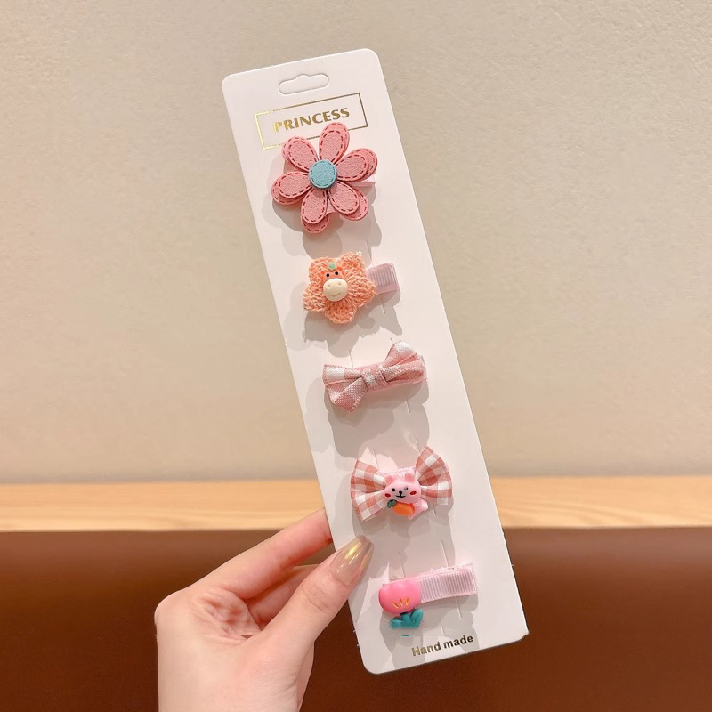 Clip de pelo para bebés no lesiones, clip de pelo para bebés, lindos clips de pelo para niñas, todo incluido para niños, toque de cabeza para bebés