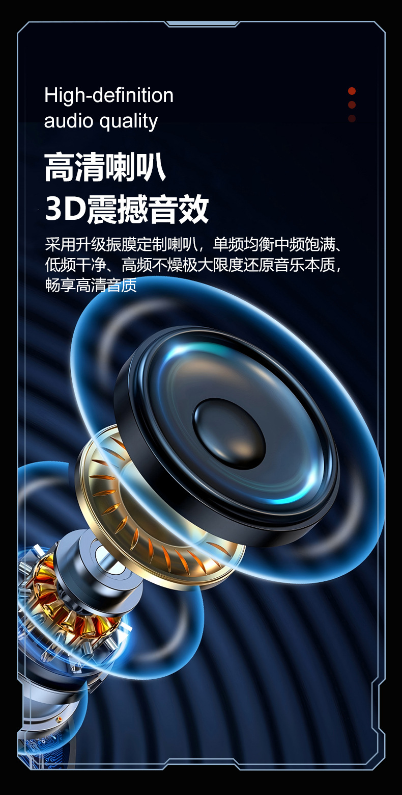 Cross-Border Q26Pro Motorcycle Helmet Bluetooth Headset for Motorcycle Riding, Listening to Music, Waterproof, Ultra-Long Battery Life, Wireless Headset