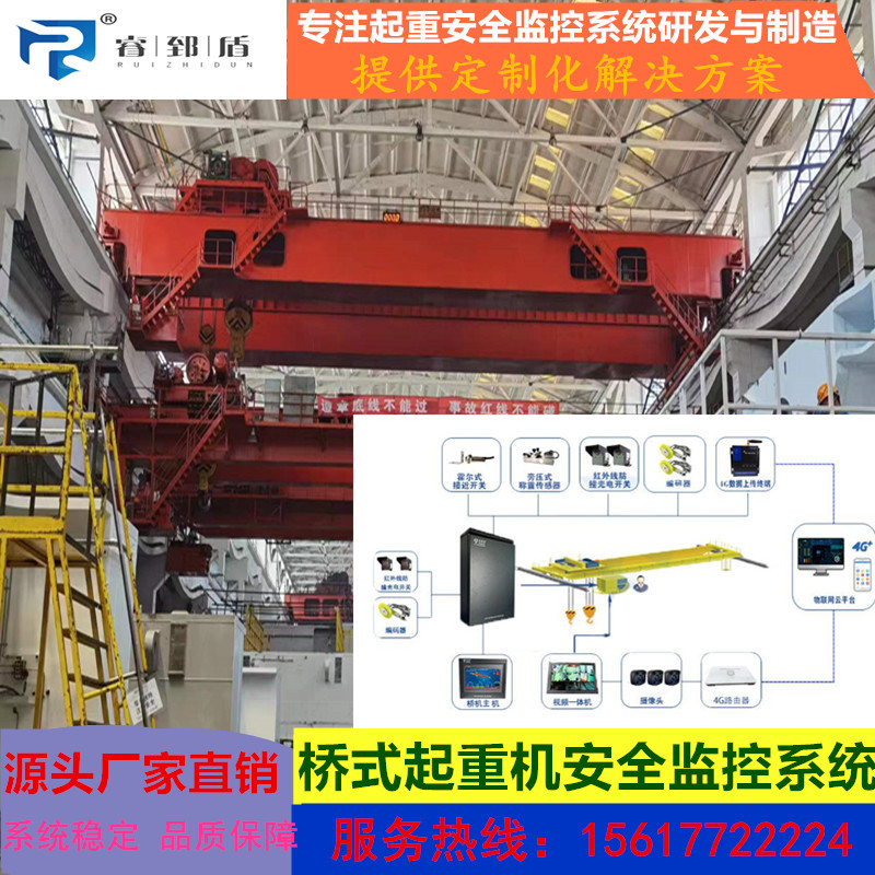 睿郅盾 冶金吊安全监控系统 视频监控施工 起重机检测远程监测