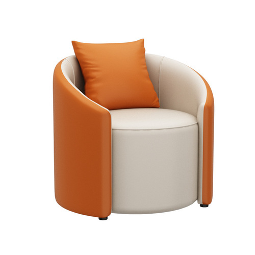 Business lounge reception office sofa beauty salon guest meeting table and chair combination simple modern lobby chair