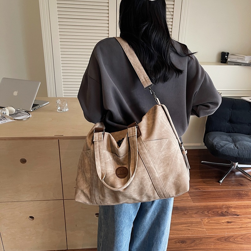 2025 New Lazy Style Gym Bag, Versatile Large Capacity Travel Bag, Single Shoulder Underarm Crossbody Tote Bag For Women