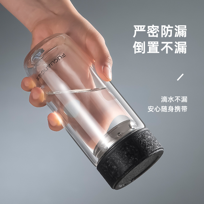 富光二重ガチョウの卵の杯の車載の事務のグラスのシンプルな大容量のコップの泡の杯の贈り物のコップの卸売り|undefined