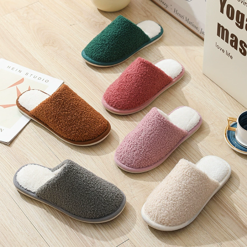 Новые кашемировые хлопчатобумажные тапочки весной и осенью