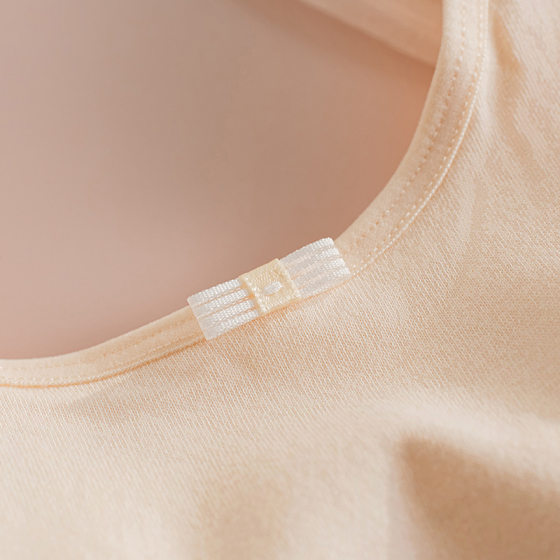 Junior high school students development period cotton vest girls wide shoulder strap underwear 8992
