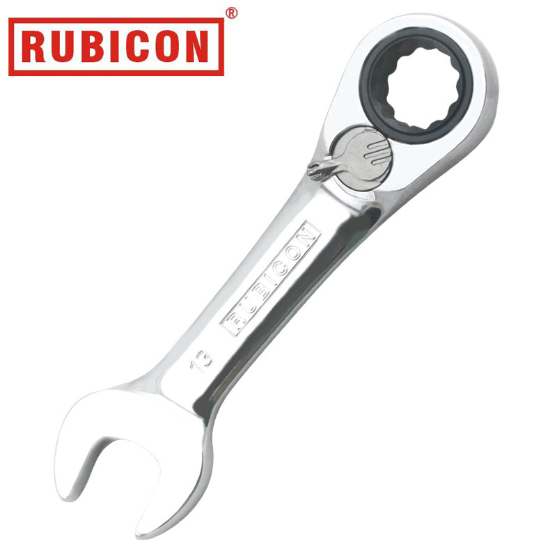 RUBICON/罗宾汉  RRW-13S 短身棘轮双向扳手 两用扳手