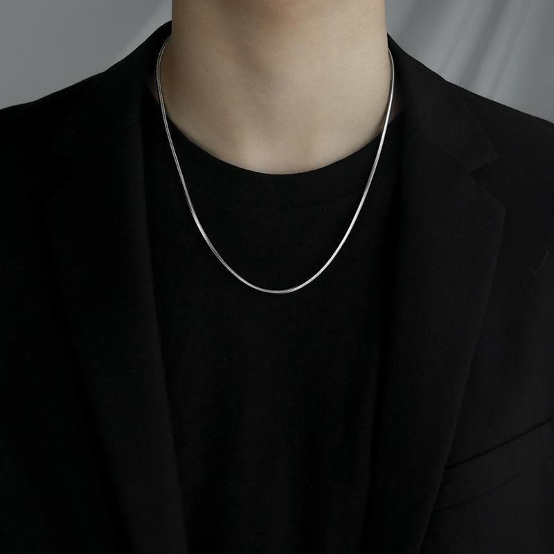 L003A-사각뱀뼈체인-50cm