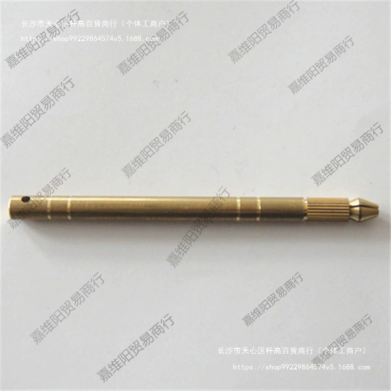 Регулируемая ручка для нитевдевателя из медной иглы/брелок для медной иглы/игла ручной работы/ручка иглы для ручного шитья/ручка для брелока для иглы