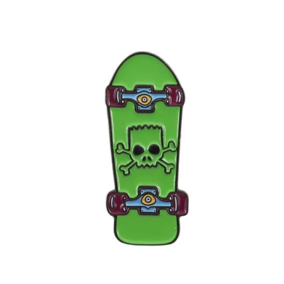 Cool Skull Skateboard: Yaxa sancaqları