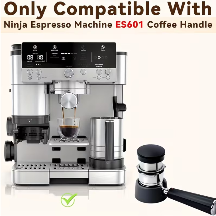 Aplicable para Ninja Espresso ES601 Coffee Hammer Handle Base Powder Receptor Pad Set