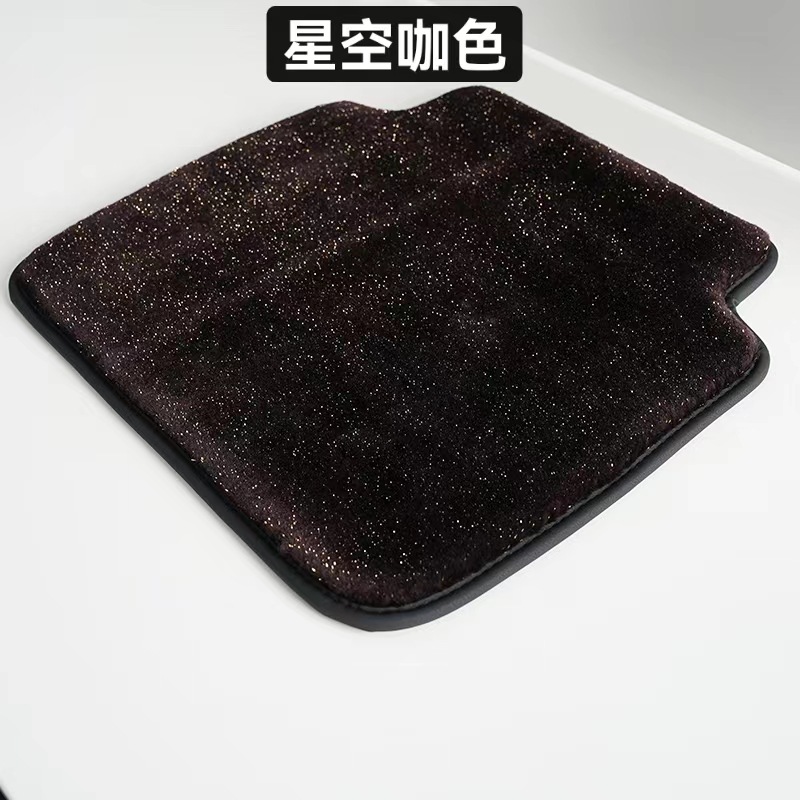 Raw Materials for Car Floor Mats and Trunk Mats, Whole Sheets That Can Be Freely Cut, Starry Sky Carpet, Anti-Slip Burr-Resistant Base Material