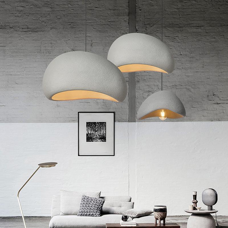 Bar, tienda de ropa personalizada, diseño silencioso, lámpara de viento, lámpara de vivienda, iluminación, lámpara de viento, crema, lámpara de candelabro de tres cabezas, restaurante