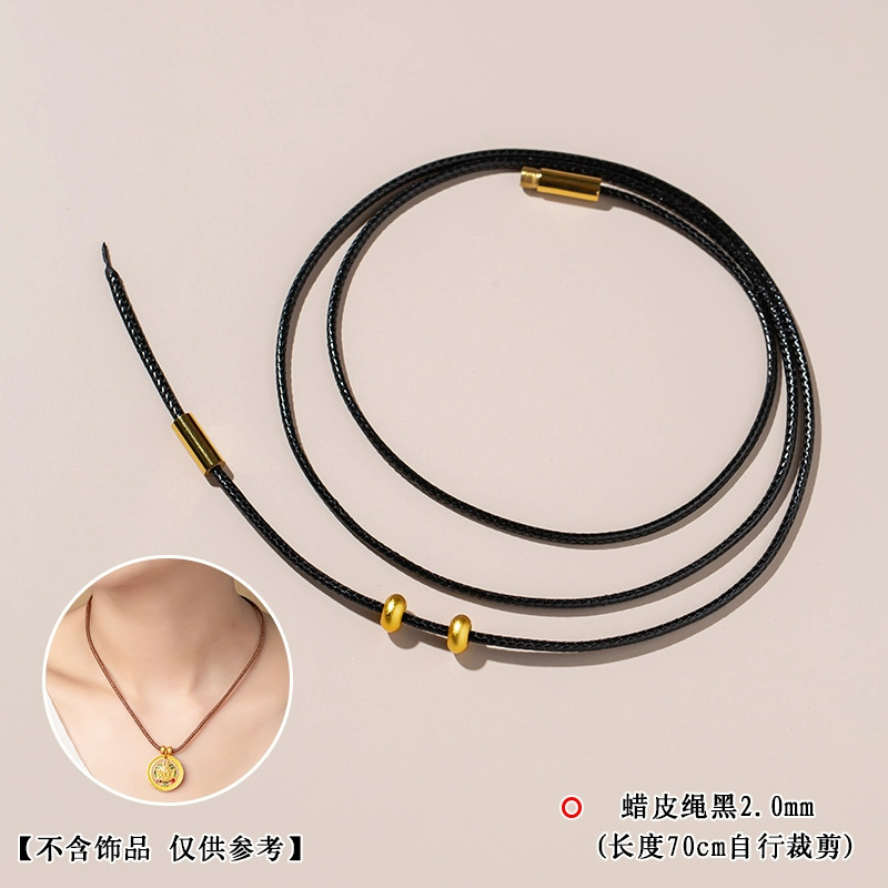 Cuerdas brillantes agujeros a través de cuerda de tejido dorado para parejas de hombres y mujeres cuerdas de mano de la vida de la cuerda roja cuerdas de mano giratorias