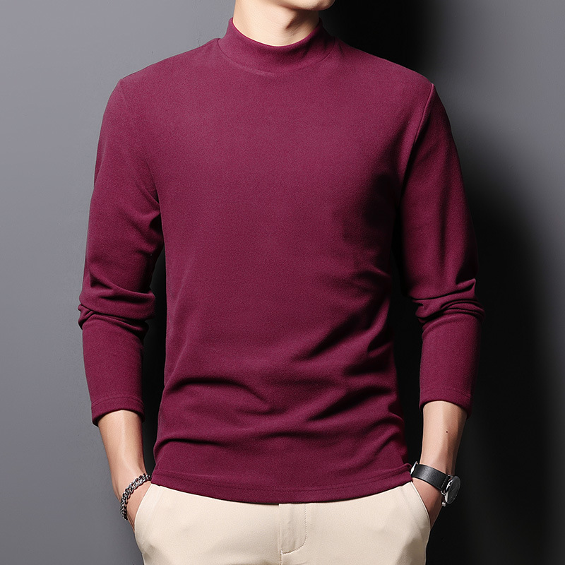 SMR22 버건디(중칼라-양면벨벳)