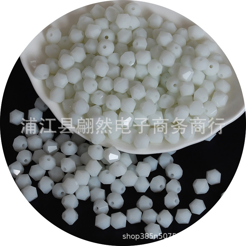 3-8mmAAAA水晶菱形珠精品水晶ガラス珠二頭尖珠DIY珠散珠アクセサリー部品