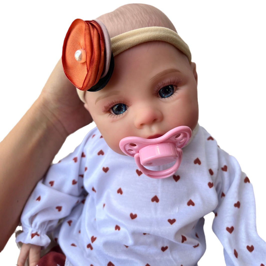 45CM 시뮬레이션 인형 초원 절묘한 3D 그린 정맥 피 실크 보이는 국경 첫 번째 소스