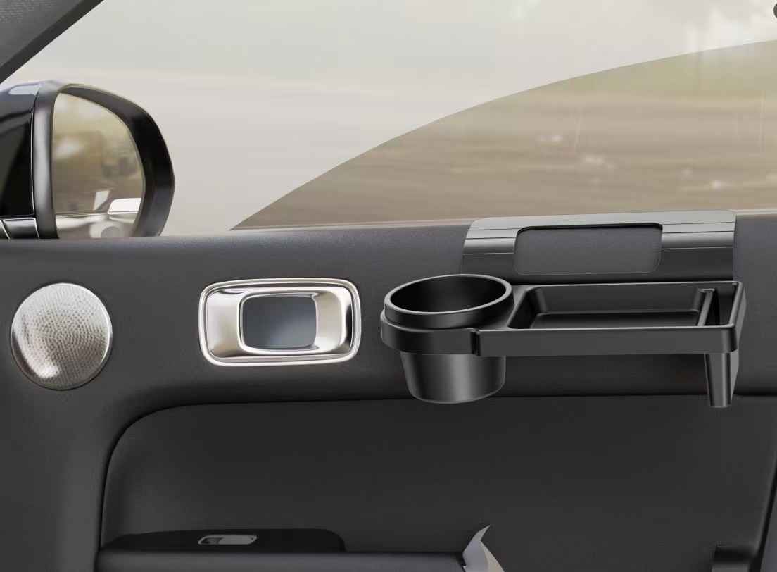 New Car Cup Holder Multifunctional Storage Box Car Door Side Hanging Storage Box Mobile Phone Storage Box Water Cup Holder