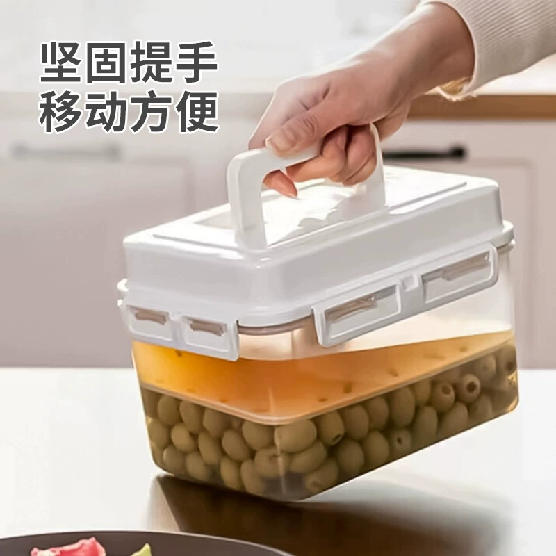 Korean kimchi jar of pickled jar, transparent kimchi jar, storage pickles, kimchi jar with inner lids, pressed crowded tanks