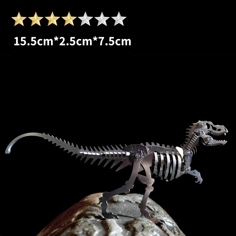 Acero monstruo escorpión rey colorido escorpión rompecabezas tridimensional metal montado insectos mecánicos juguetes educativos de los niños