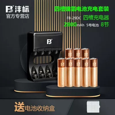 Godox Flash Microphone Battery, Hibrid akkumulyator batareyaları - no-5-2800-ma-battery-84-slot-charger