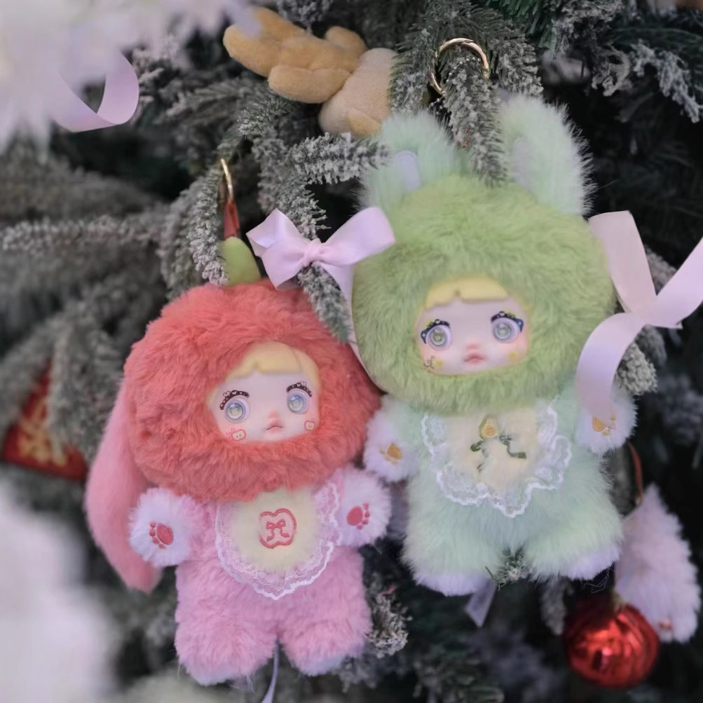 Nuevo producto spot Nommi V3 arroz glutinoso tres generaciones "fruta" Ran interesante serie colgante de felpa caja ciega muñeca de juego de moda