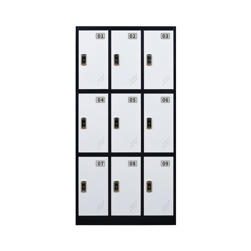 Armario de color del personal armario de vestuario gimnasio armario de almacenamiento armario de baño armario de latina con cerradura de inducción armario de almacenamiento