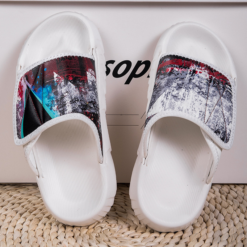 Men's Summer Trendy Slippers Non-Slip Odor-Resistant Soft Sole Outdoor Sports Youth Beach Sandals_vogvips.com