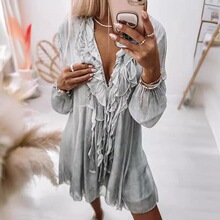 W 32748 Fashion Floral Sleeve Top ���I�L��ѩ���� �W���羳