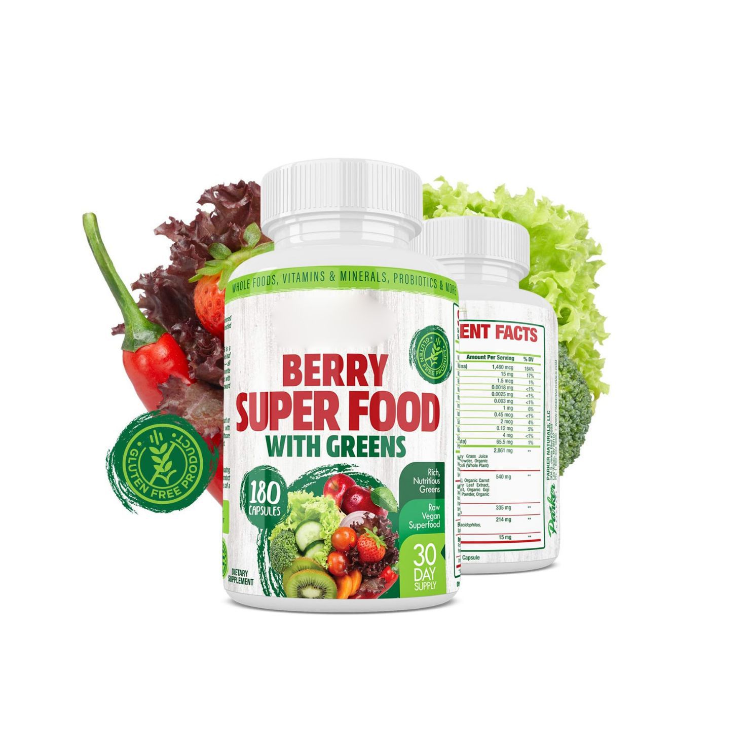 green organic capsule