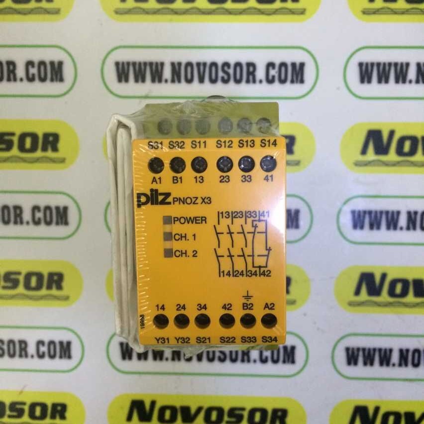 继电器pilz  774310 pnoz X3 24V
