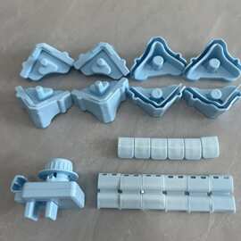 DIY 卡扣方扣加粗加固狗笼室内狗狗多层叠加笼子配件卡扣多功能