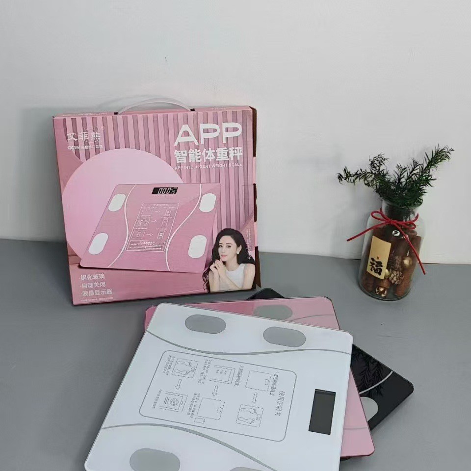 Effie Bear App Home Precision Health Scale Multi-Purpose Sports Fat Reduction Smart Electronic Weight Loss Scale