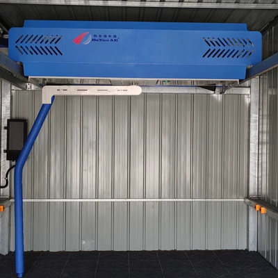 Car washing machine air-dried single swing arm non-contact