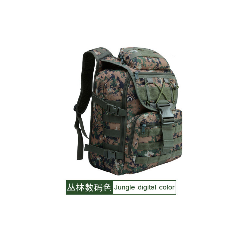 Bolsa táctica de hombro al aire libre bolsa de montaña impermeable caminata camuflada mochila táctica de hombre gran capacidad al aire libre resistente al desgaste