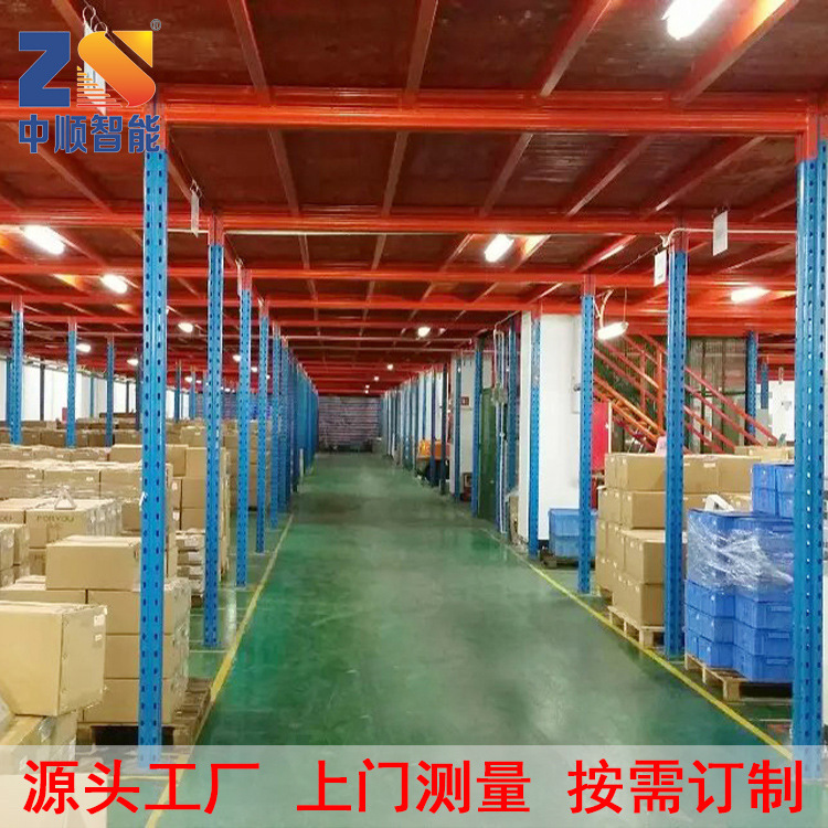 惠州货架厂生产仓库组合式平台货架结构稳固安全承重力强可拆卸