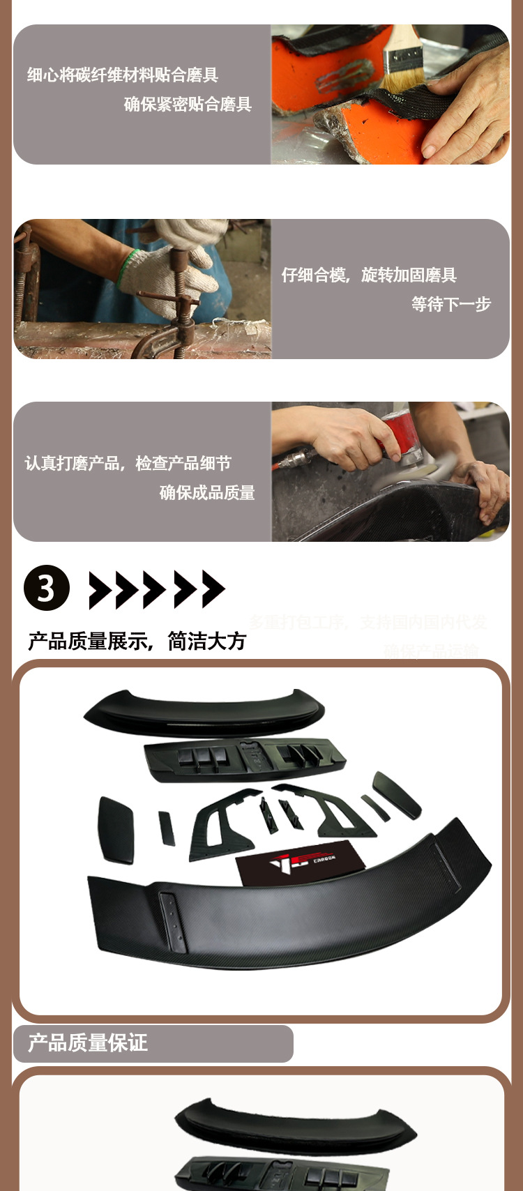 Suitable for Porsche 911/992 GT3 dry carbon tail wing Wing wing spoiler between 2019-IN
