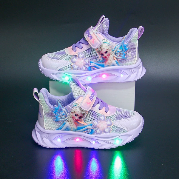 Purple shoes