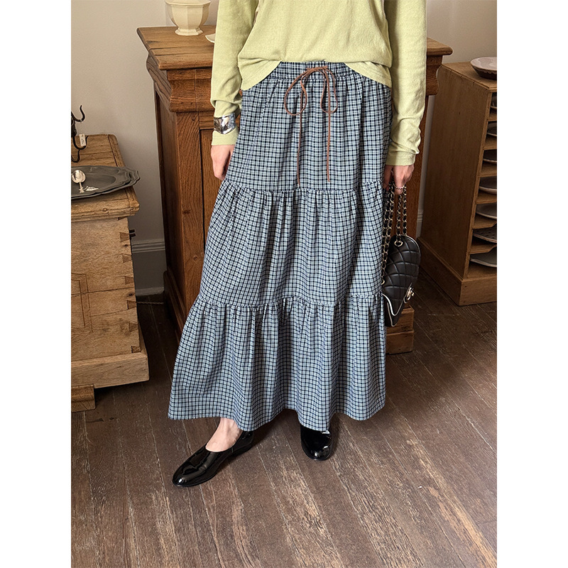 【Clearance No Returns】Sweet and Versatile Cake Skirt for Women, Autumn High-Waisted Slimming Drawstring A-Line Umbrella Skirt 5296 【Clearance No Returns】Sweet and Versatile Cake Skirt for Women, Autumn High-Waisted Slimming Drawstring A-Line Umbrella Skirt 5296