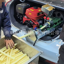 电启动汽油膨化机 杂粮摆摊焦米棍机 2025新手创业五谷杂粮爆米花