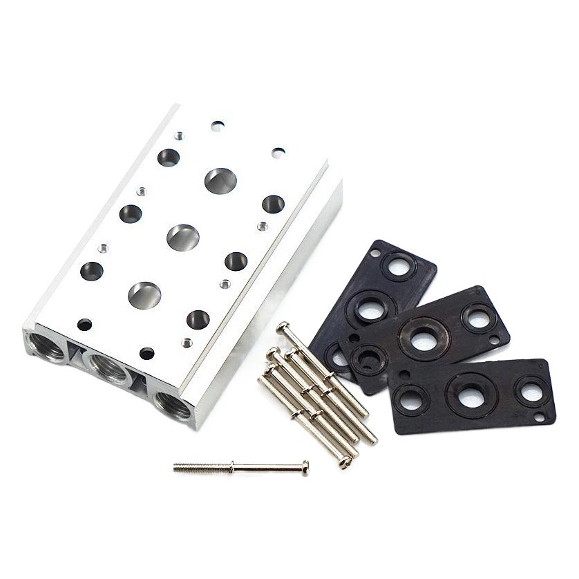 Основание клапана соленоида 4V210 200 м автобусная пластина 4 В310 Соединительная пластина 300 м сборочная пластина 100 м основание 400 м