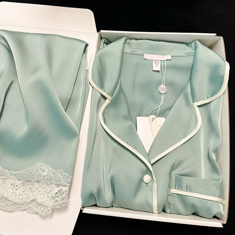 Long sleeve [set] lace green