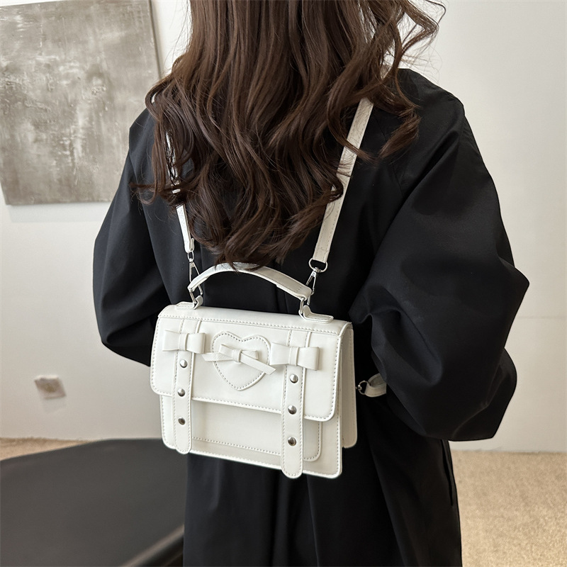 Bolsa de estilo universitario estilo coreano de moda alta sensación de nicho de diseño bolso multifuncional versátil bolso de hombro de mujer