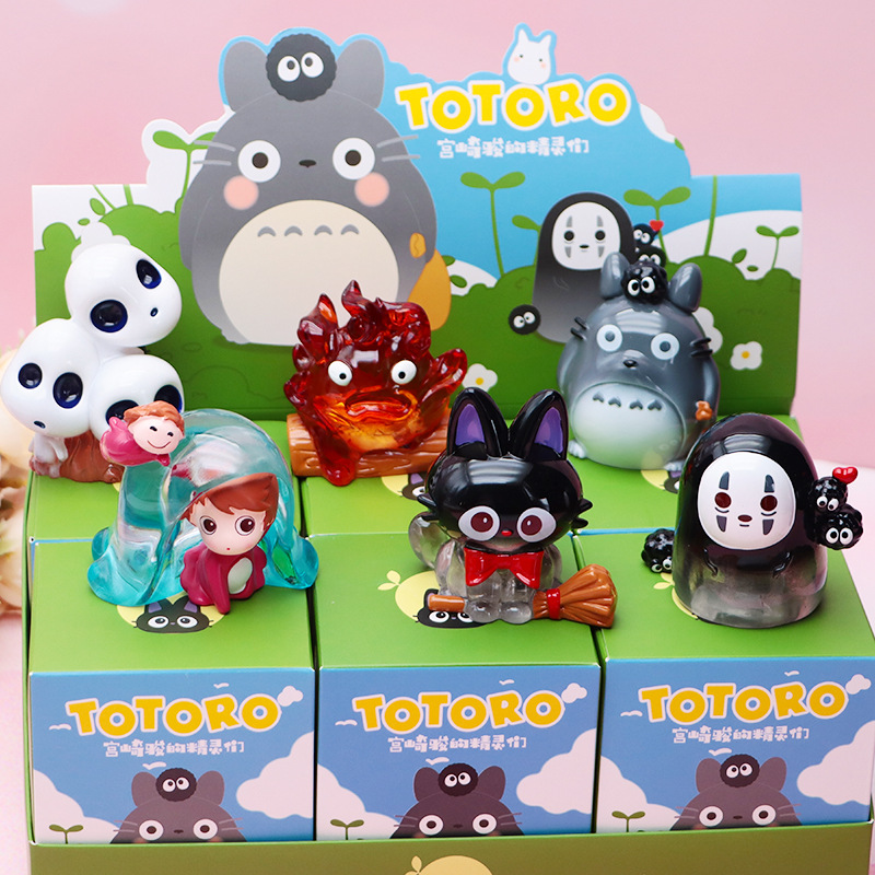 TikTok Hot Sale Miyazaki's Elf Night Light Blind Box Creative Resin…