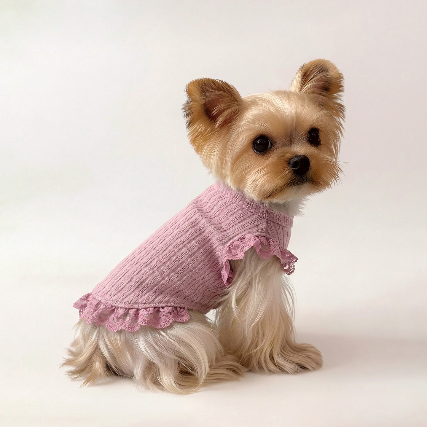 Kæledyrstøj Lille Hunde Bichon Frise Yorkshire Maltesisk Teddy Blonde Forår og Efterår Varmt Hundetøj 2026