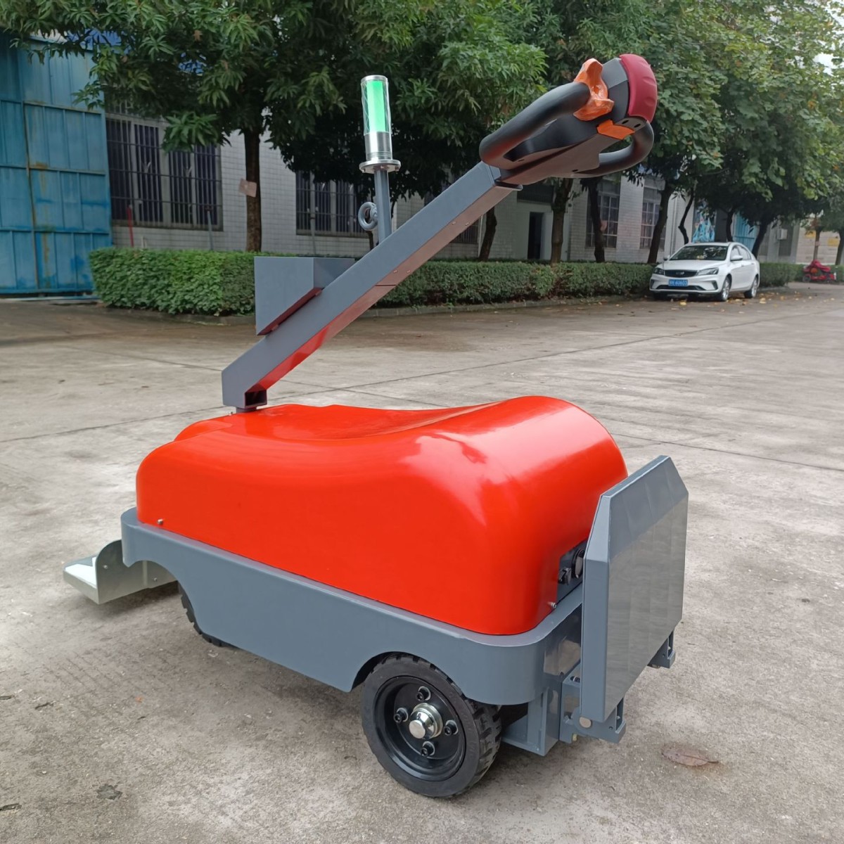 普尔夫电动牵引车步行拖头机场行李车收集 Electric Tow Tractor