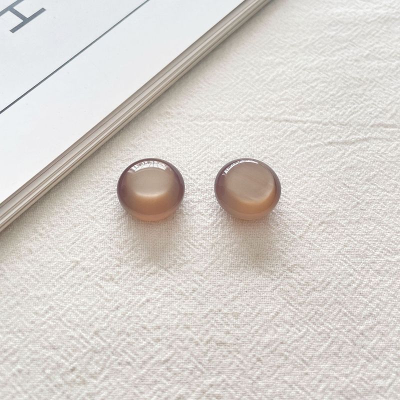 彩色珠光馒头半丸四方果冻百搭树脂贴片DIY发卡耳环耳钉材料配件|undefined