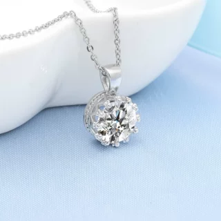 直播一件代发项链女款锁骨链短款 八心八箭皇冠吊坠 韩版欧美饰品