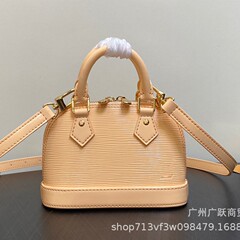 Lロバの新型の潮の肩の女性の斜めなショルダーバッグの女性のカバンの牛革のカバンのファッションの百合の水の波紋の貝殻の包みの高品質