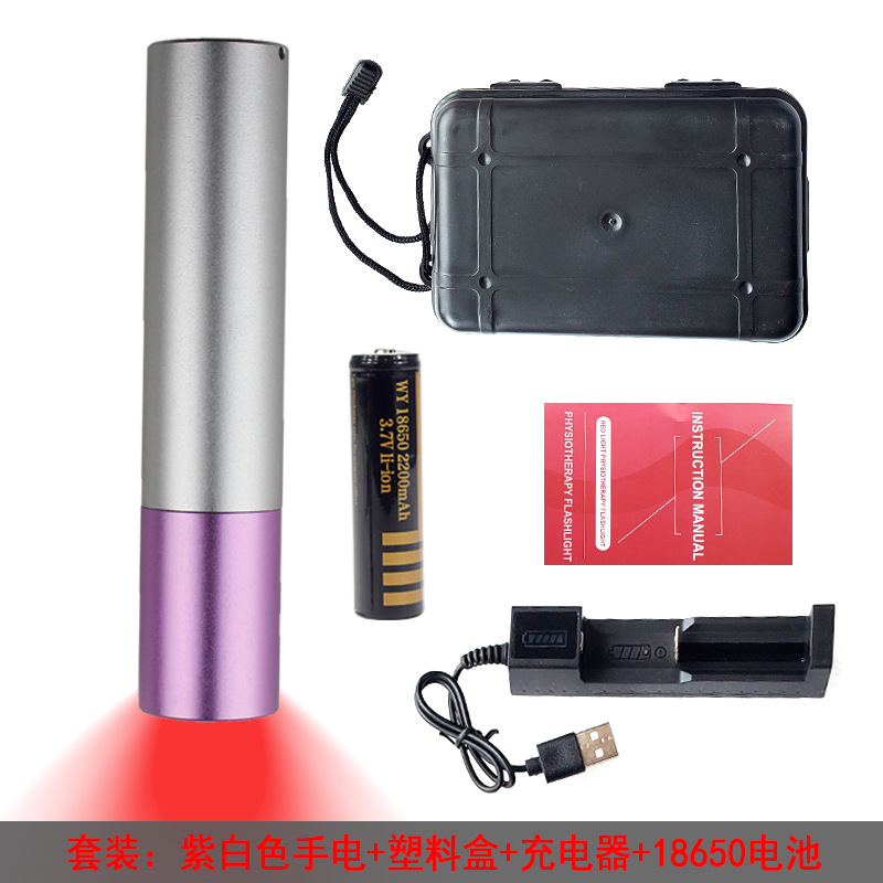 Luomen Highlights Red Light Linterna infrarroja Luz auxiliar Iluminación LED Luz roja 630 660 850nm